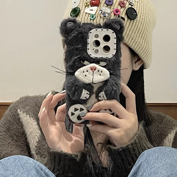 Cute Cat IPhone Case - Plush - Experience The Allure - Image 2