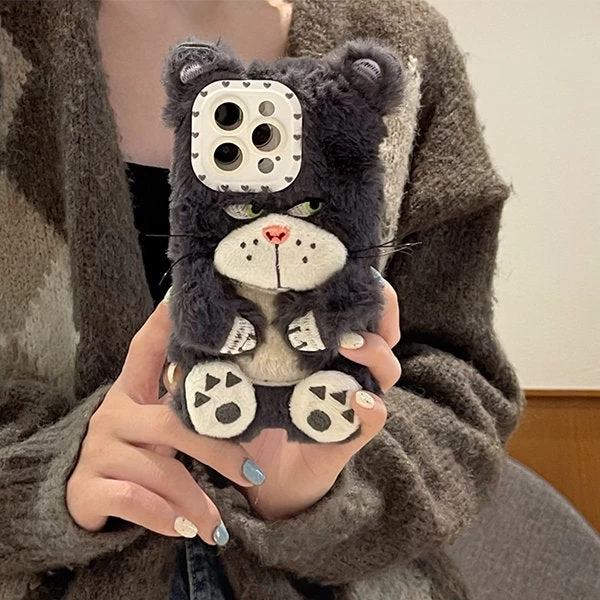 Cute Cat IPhone Case - Plush - Experience The Allure - Image 4