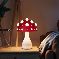 Mushroom Decor Table Lamp