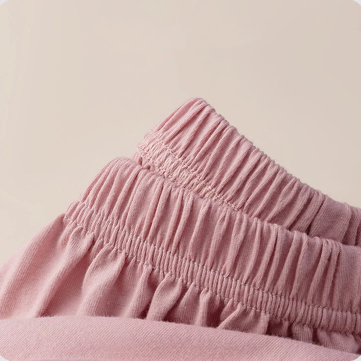 Cartoon Bear Printed Spring Autumn Long Sleeve Cotton Pajama Set - Image 3