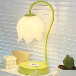 Lily Of The Valley Flower Table Lamp