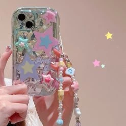 Cool Embossed 3D Star IPhone Case