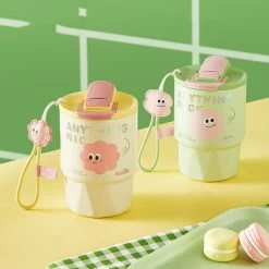 Cute Cloud Pattern Thermos