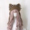 Cat Ear Bowknot Knitted Hat