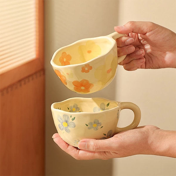 Flower Ceramic Mug - Image 6