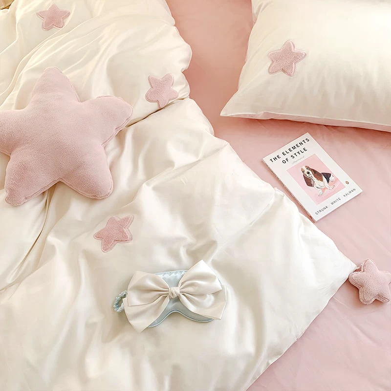 Cute Stars Cotton Bedding Set - Image 6