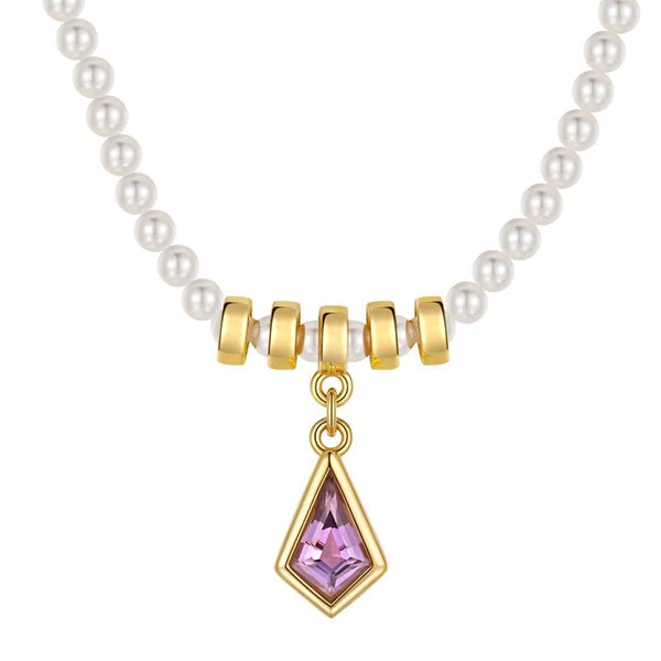 Amethyst And Pearl Necklace - Image 6