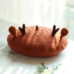 Cute Sika Deer Beret