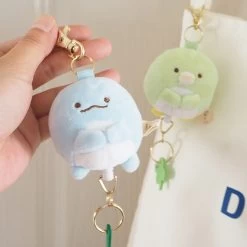 Cute Cartoon Animal Plush Keychain
