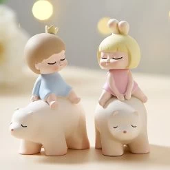 Cute Kids And Animals Ornament
