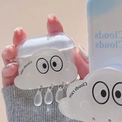 Cloud Rain Airpods Case