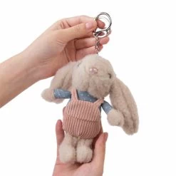 Kawaii Rabbit Jumper Outfit Keychain