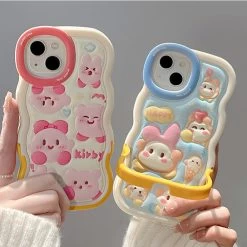 Cute Cartoon Matching IPhone Cases - Lovesickdoe