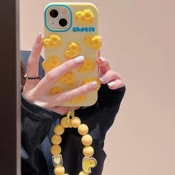 Cheeses IPhone Case With Charms