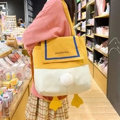 Duck Feet Shoulder Tote Bag