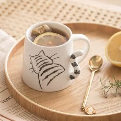 Cat Print Ceramic Mug