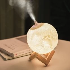 Lunar Moon Night Lamp Humidifier