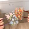Beautiful Flower Theme Cup