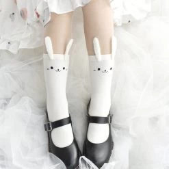 Kawaii Bunny Over The Ankle Socks