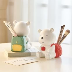 Cute Bear Pen Holder