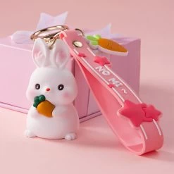 Cute Rabbit Inspired Keychain