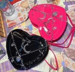 Punk Love Heart Bag