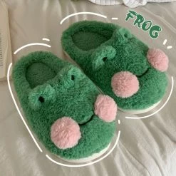 Cozy Frog Slippers