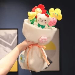 Cartoon Flower Bouquet Gift