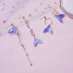 Mermaid Tail Earrings
