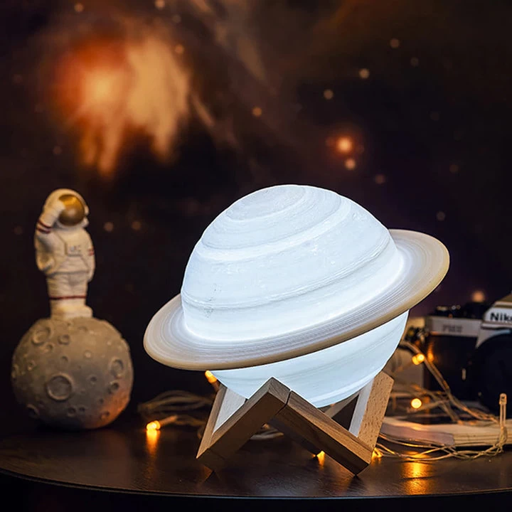 Color Changing Saturn Lamp - Image 9