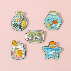 Cartoon Kitty Drift Pins